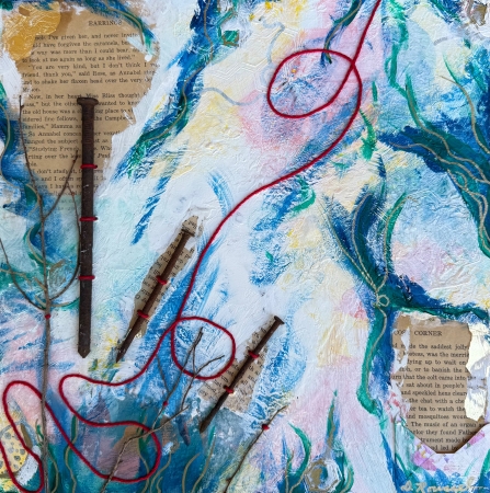 Anchored in Life, Intertwined by Love by artist Denise Roussel